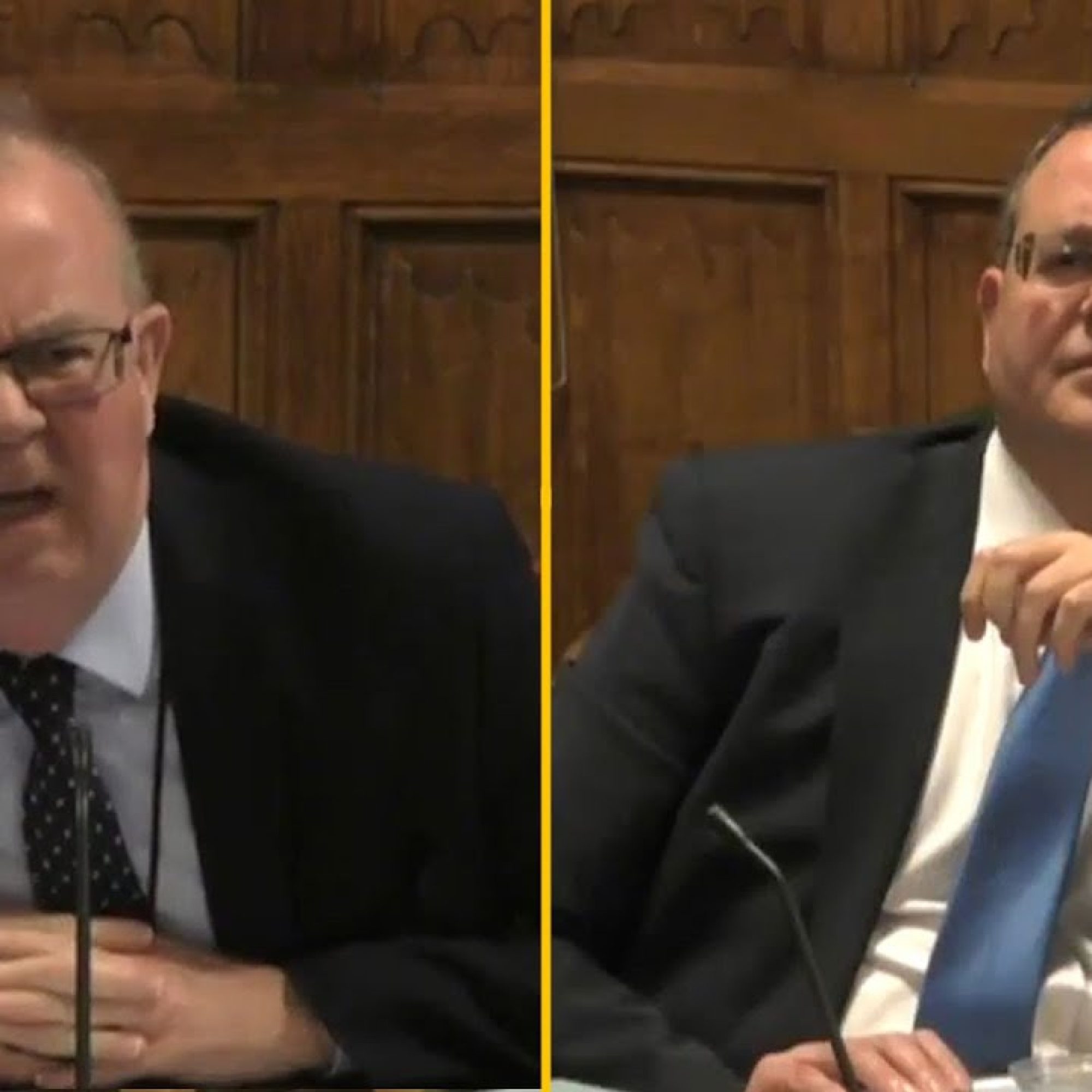 Ian Hislop embarrasses MPs in their own select committee on lobbying and transparency