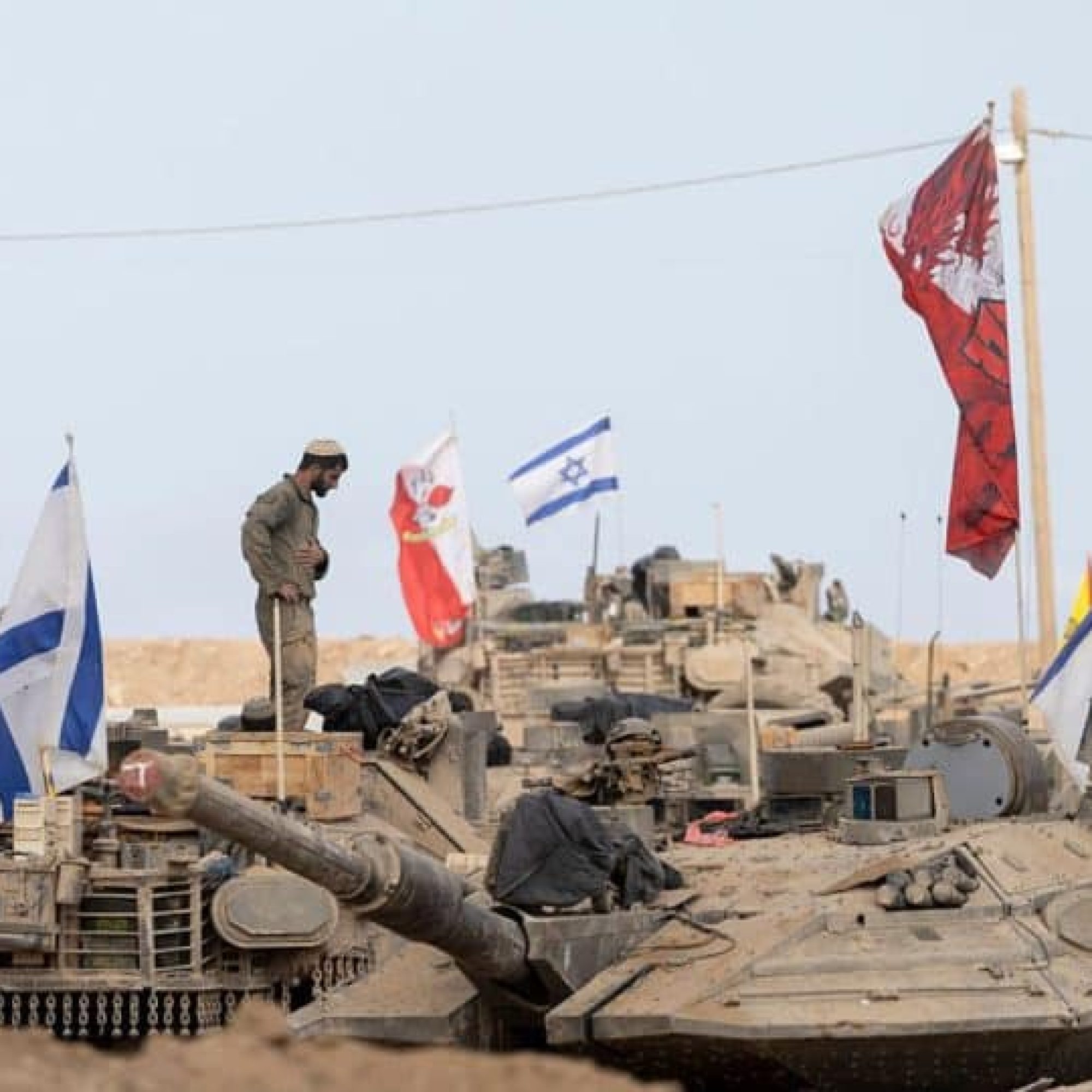 Gaza — from the yellow line to forced removal