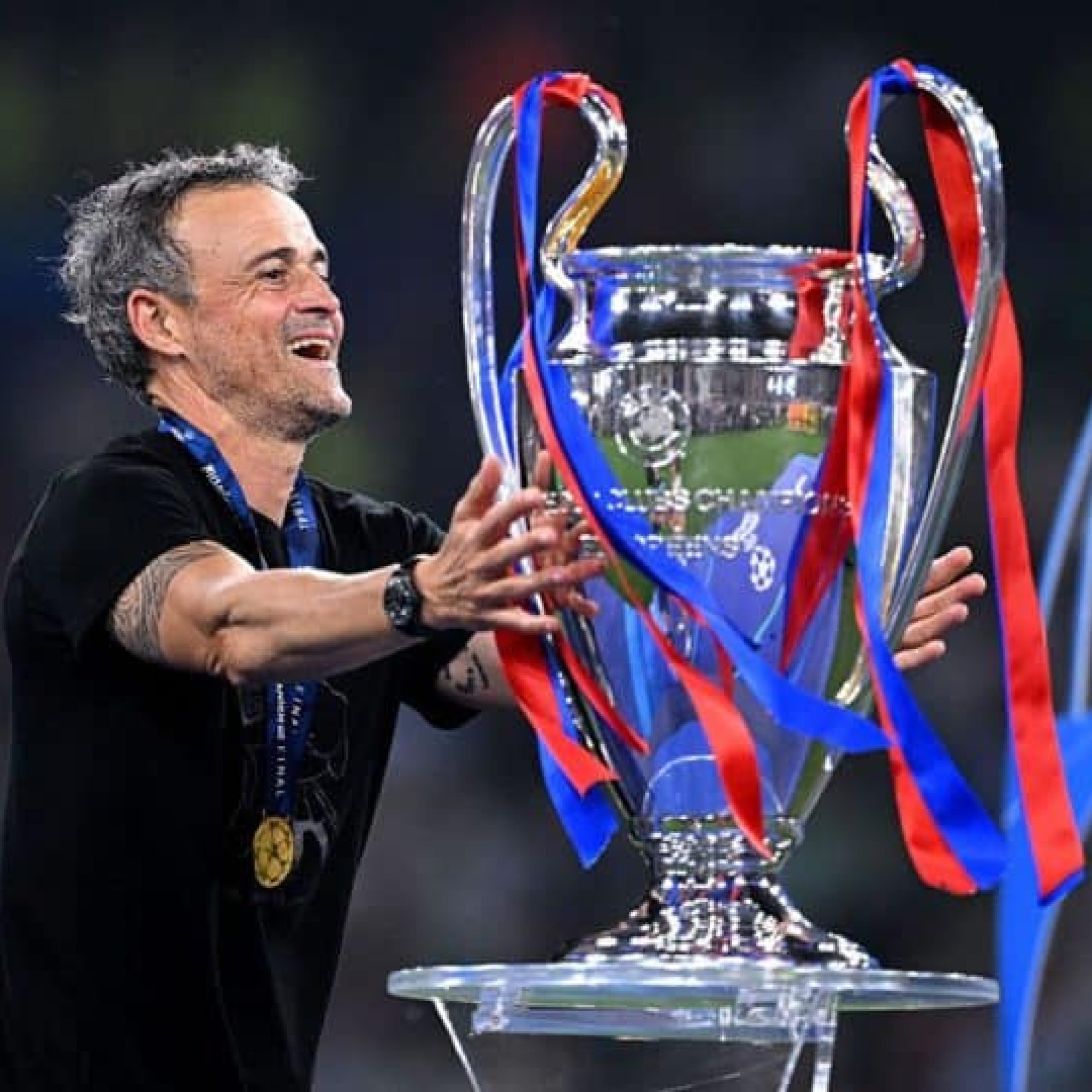 Enrique joins the ranks of the most decorated Champions League coaches