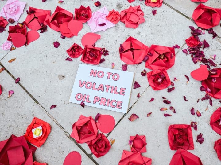 Christians use roses to remind chancellor the nation wants affordable energy