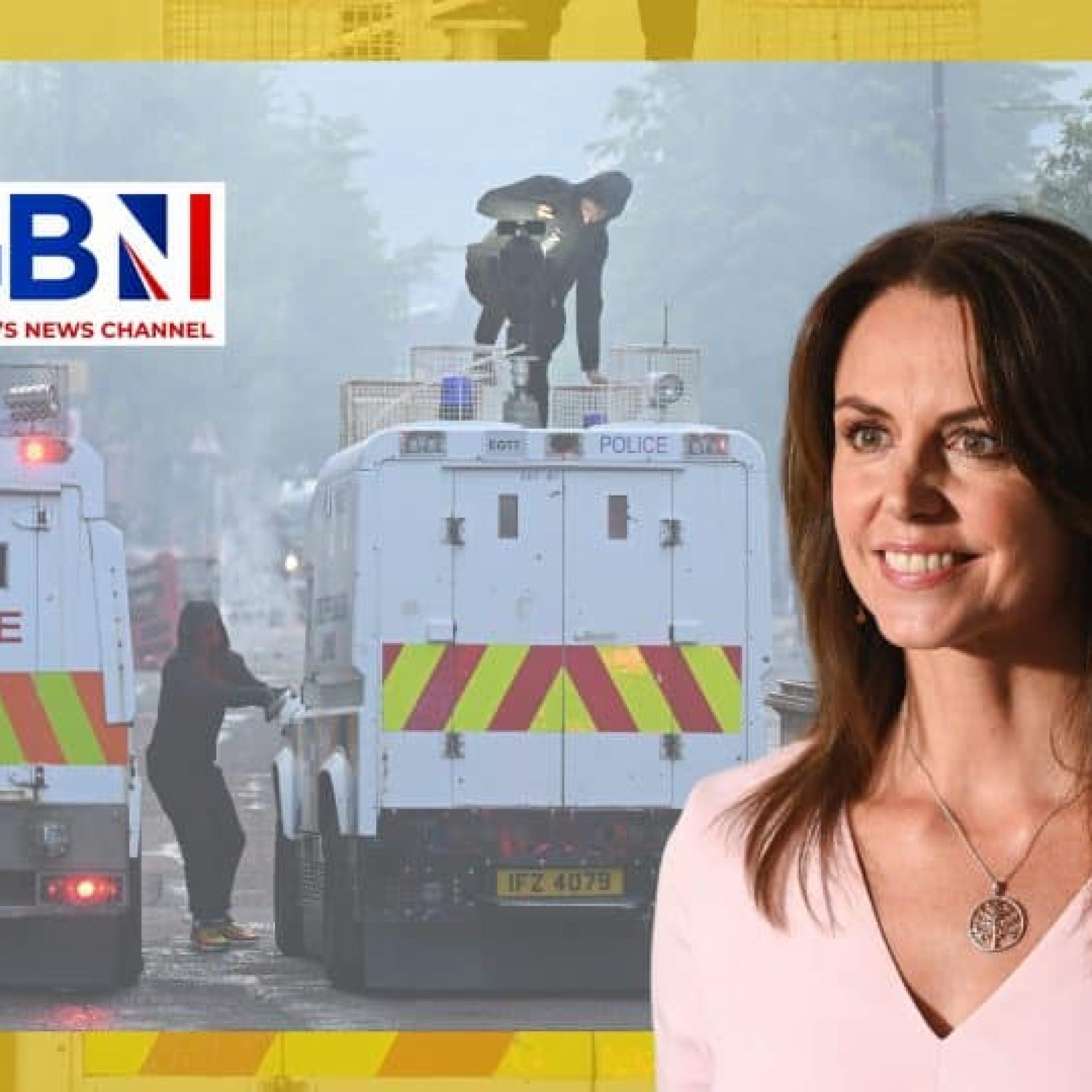 GB News host denies there were ‘riots’ in Belfast