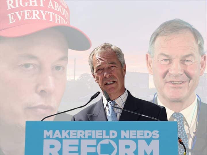 ‘Rattled’ Farage lashes out at Musk & Lowe