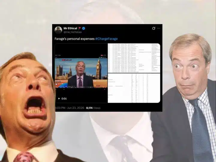 Farage accused of deception over expenses claim