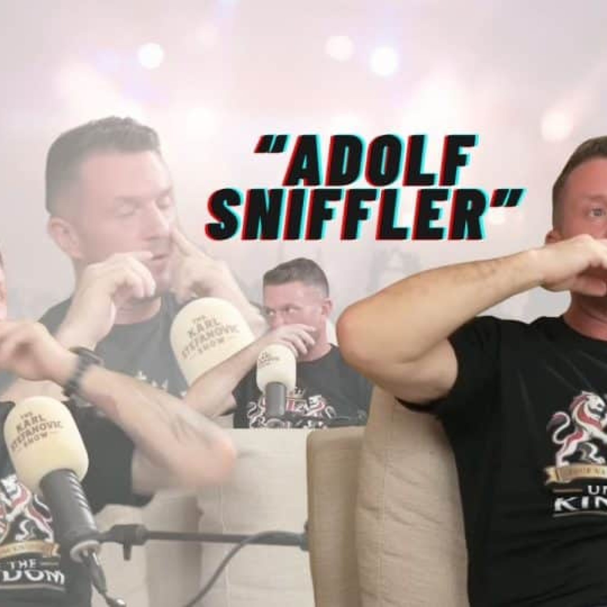 Tommy Robinson blames constant sniffing on hay fever