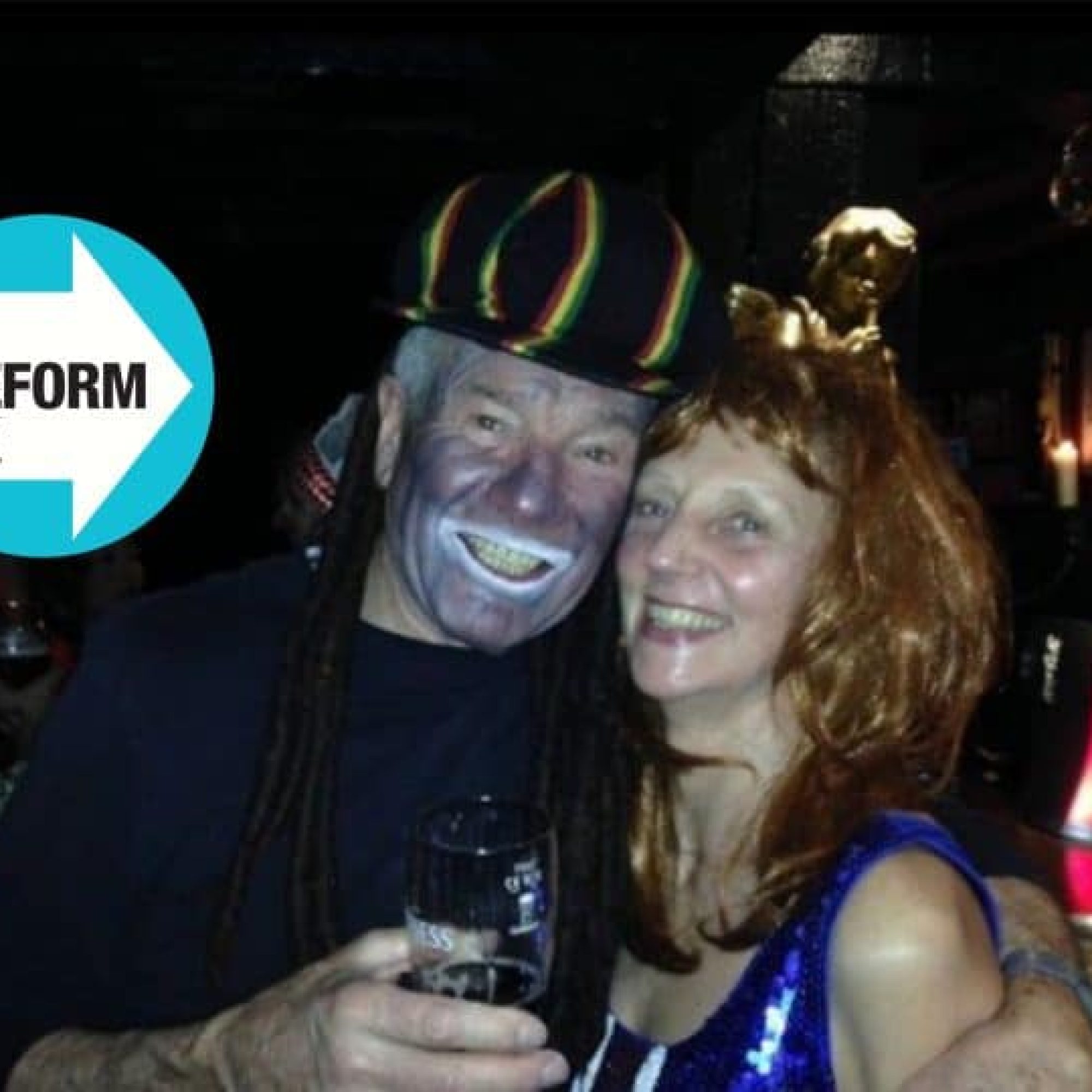 Reform councillor pictured in Blackface and Rasta hat