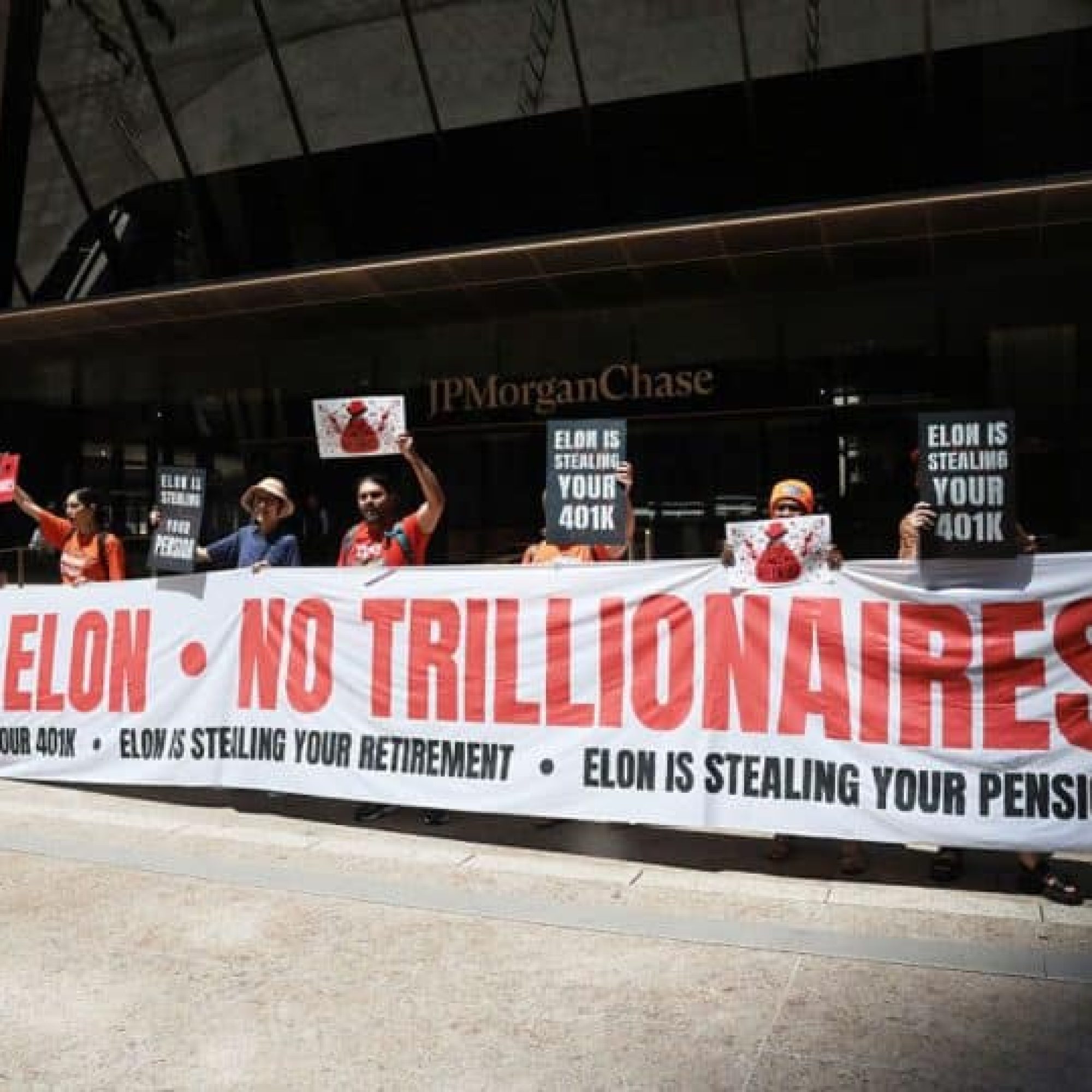 Elon Musk is a threat to democracy, and now also a trillionaire (same thing, really)