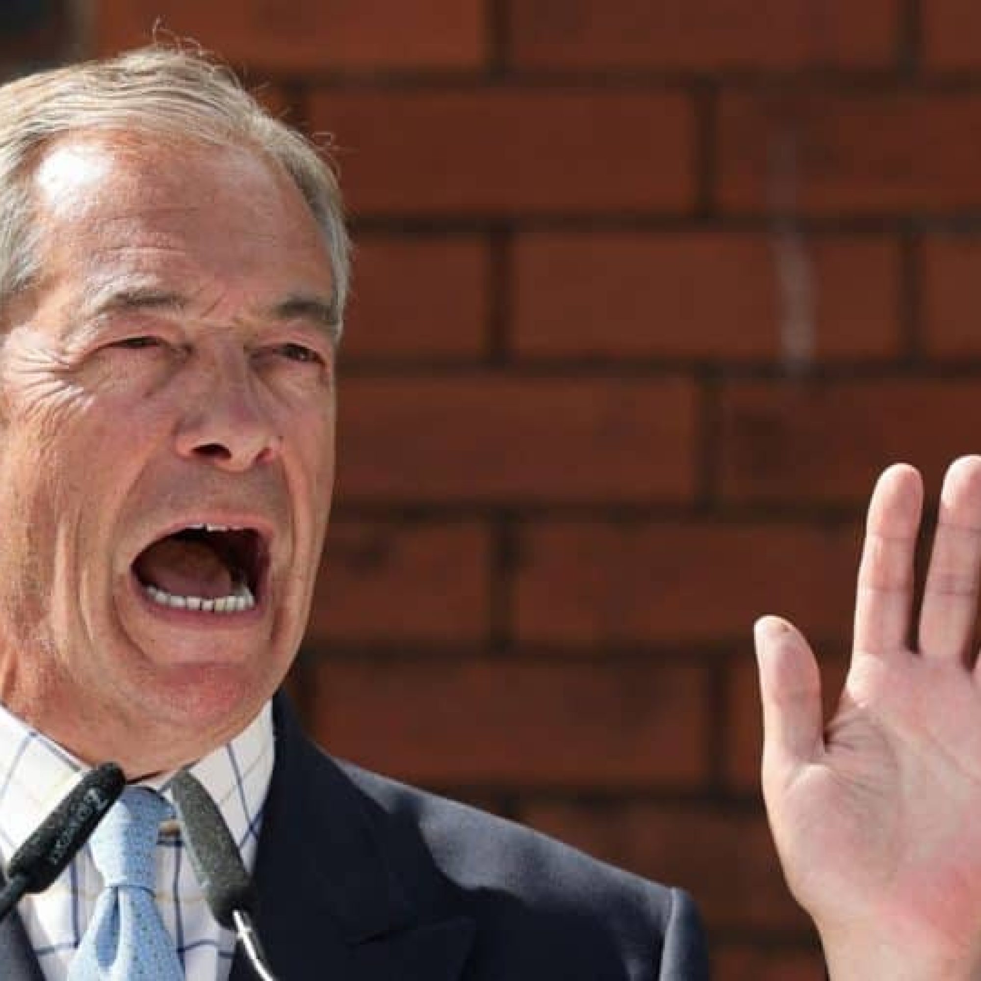 Even whilst under investigation, Farage is still shilling for his crypto-billionaire benefator