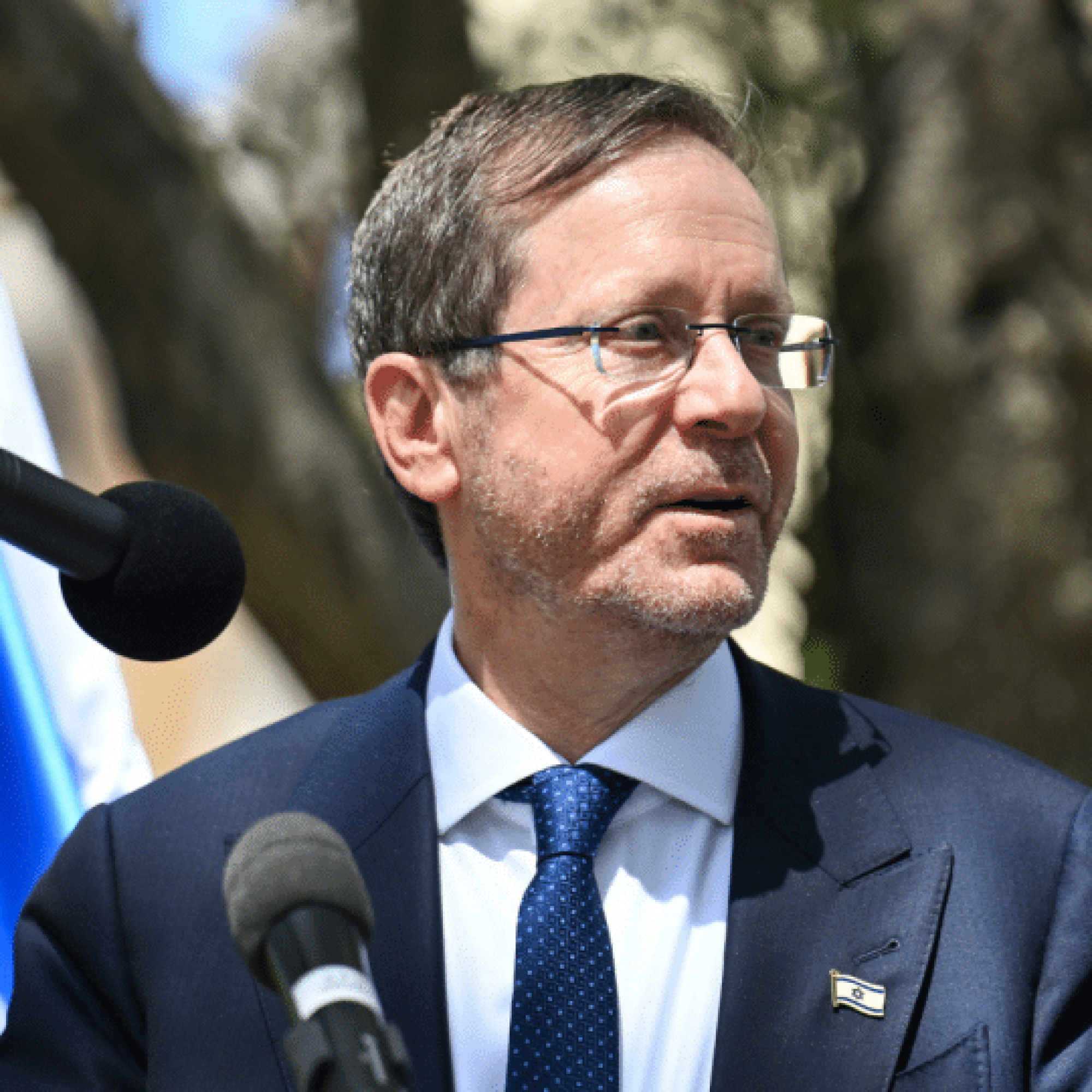 Columbia activists protest Israel president’s commencement speech