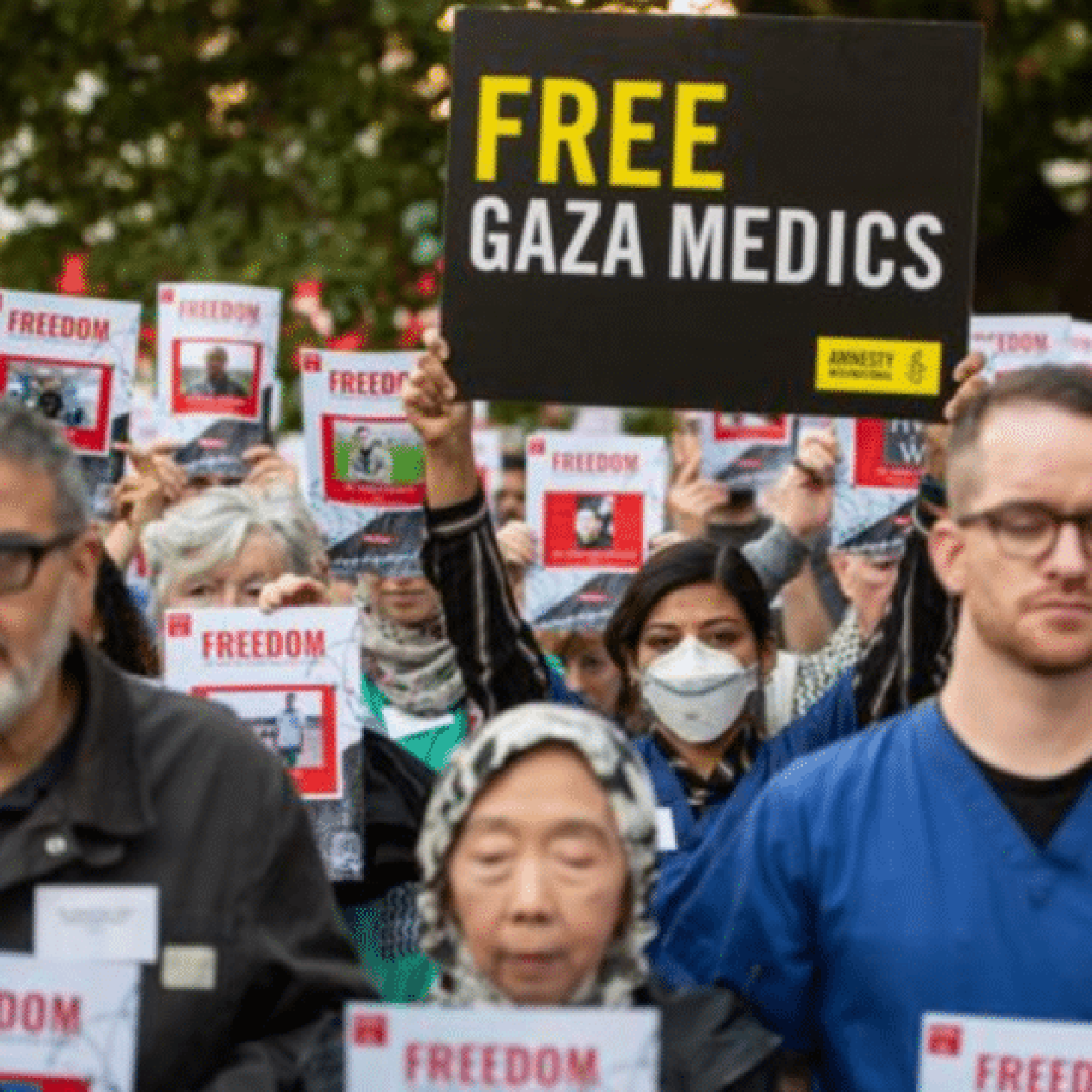 Report proposes banning NHS staff from opposing genocide