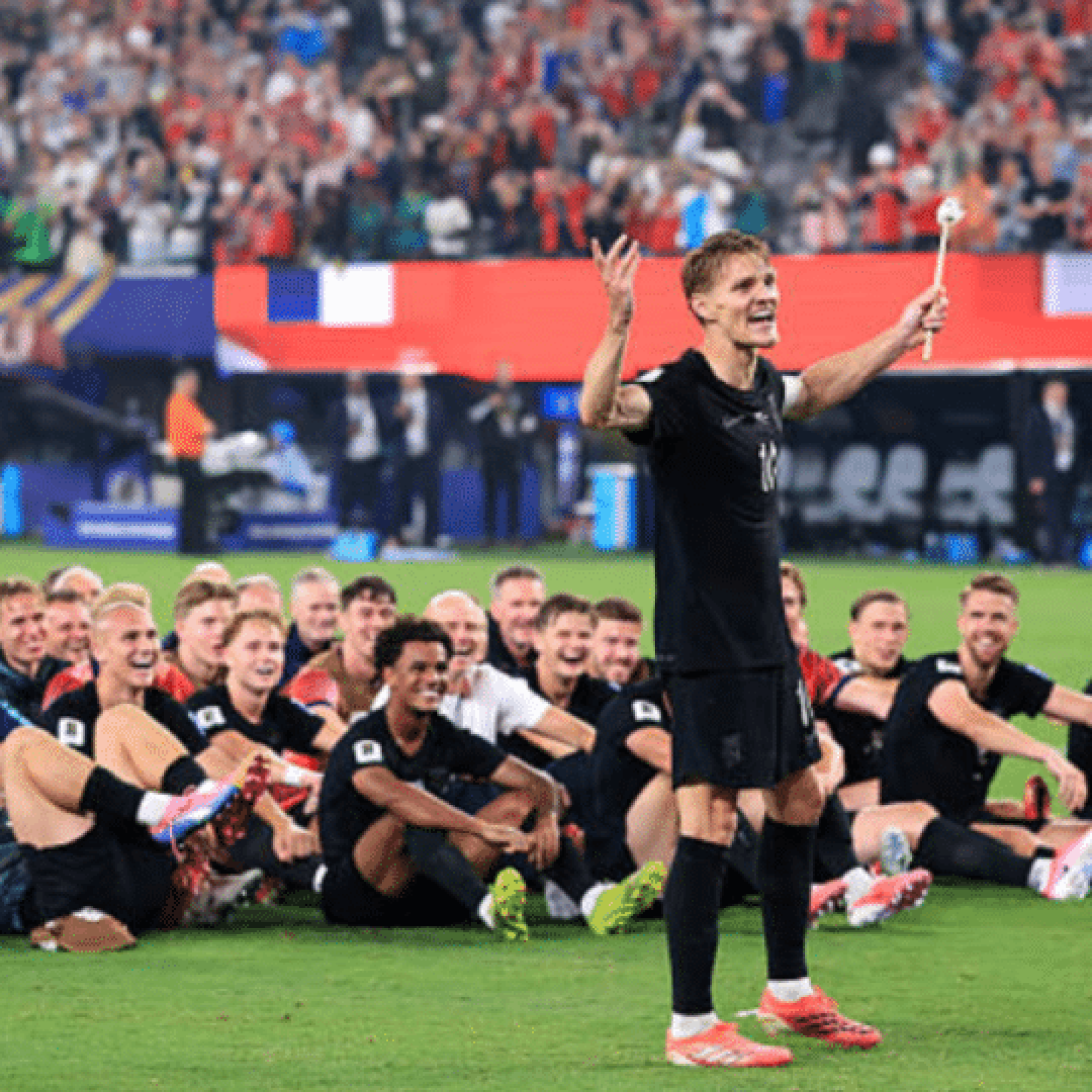 Norway steals the limelight at the World Cup with Viking rituals