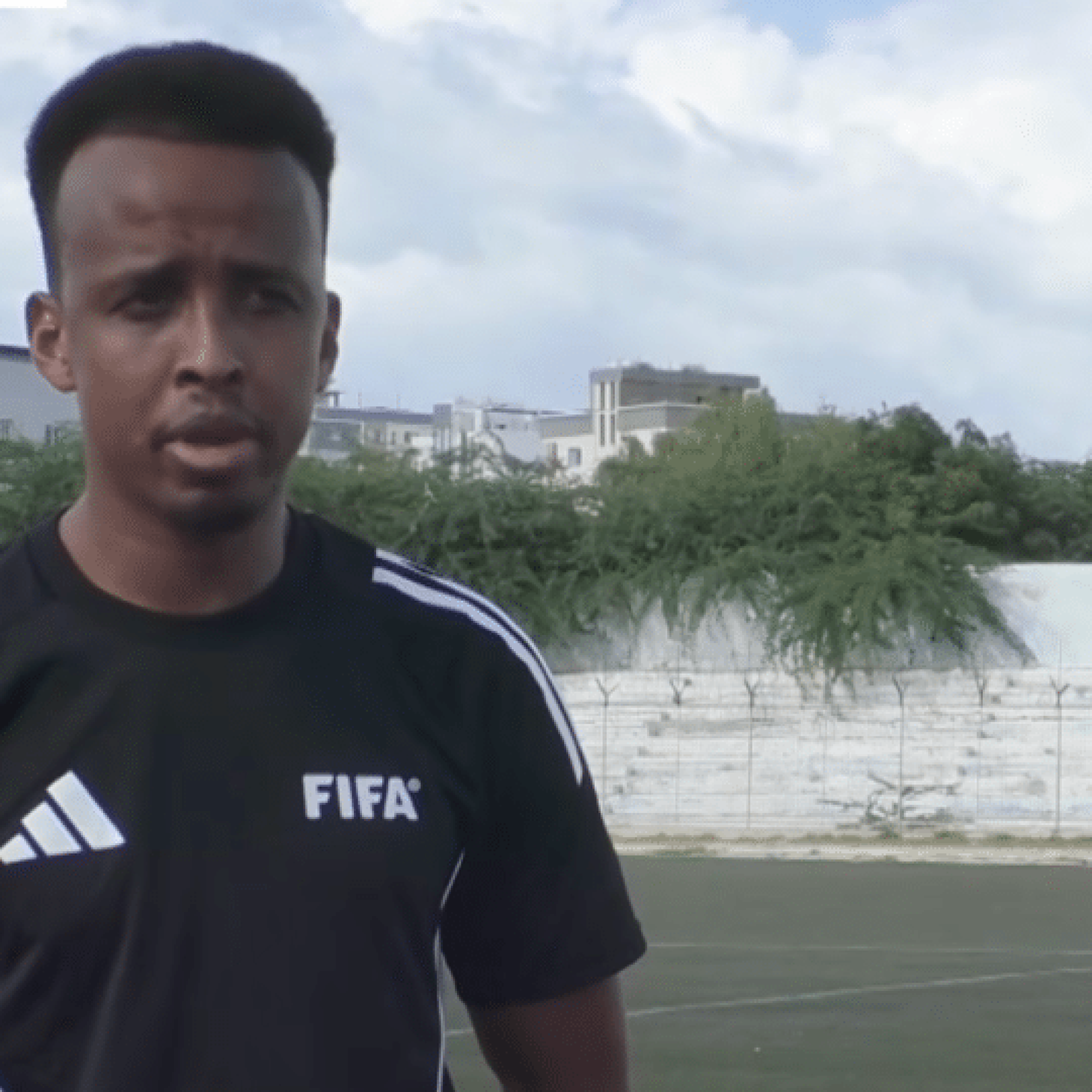 Somali referee refused entry to settler colonial US