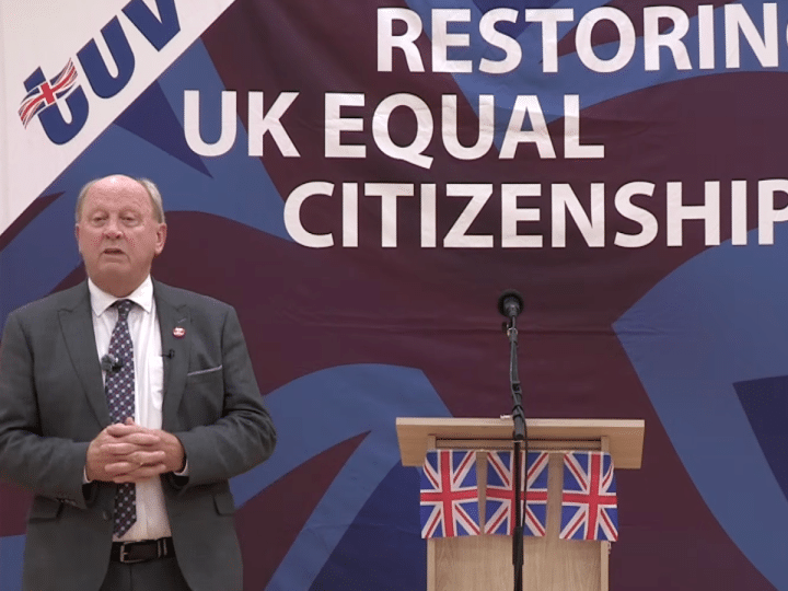 Clownish MP Jim Allister doubles down on racist cartoon