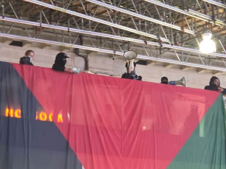 Breaking: protest shuts down Waterloo ahead of Filton ‘terror’ sentencing