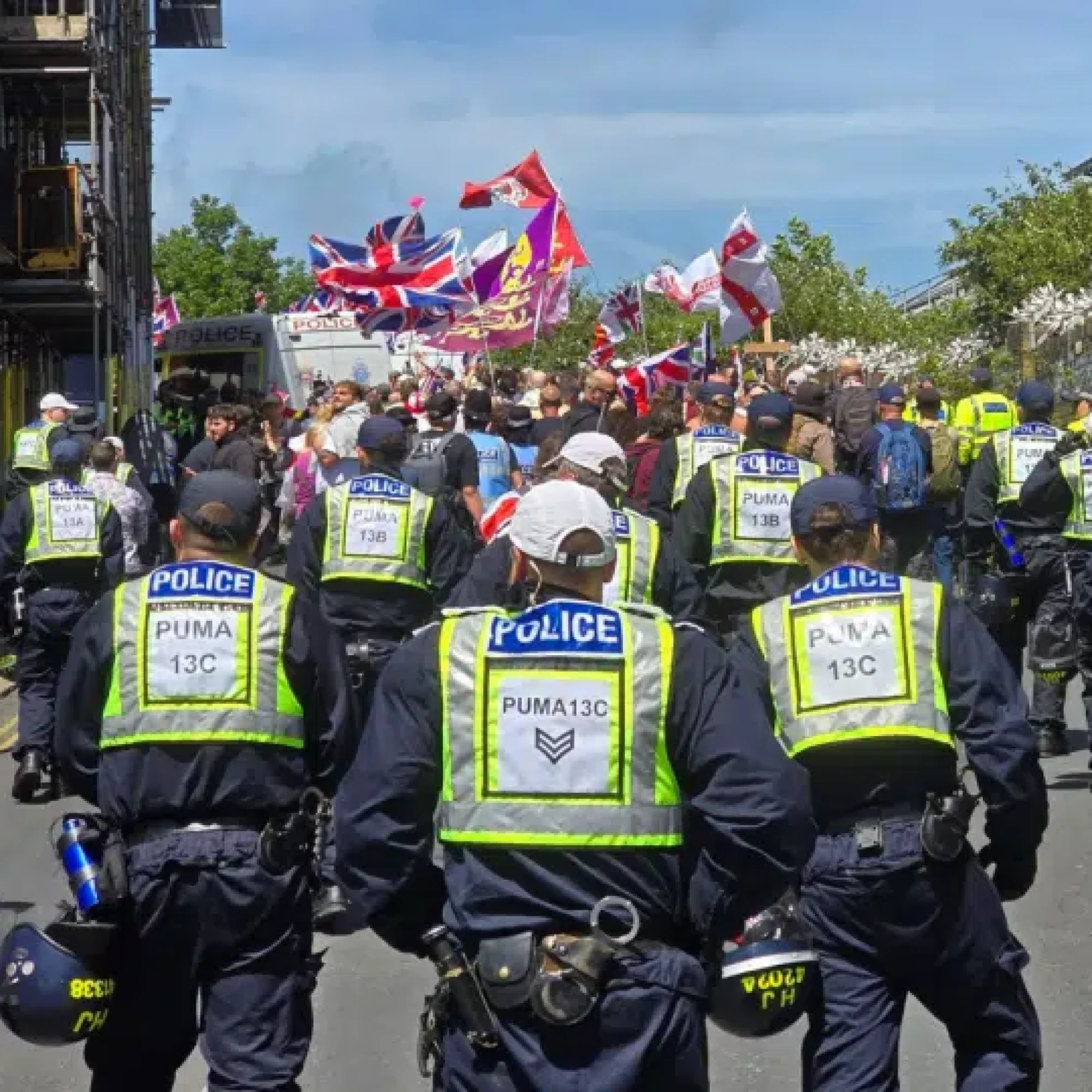 Raise the Colours’ Ryan Bridge bailed after assault at protest