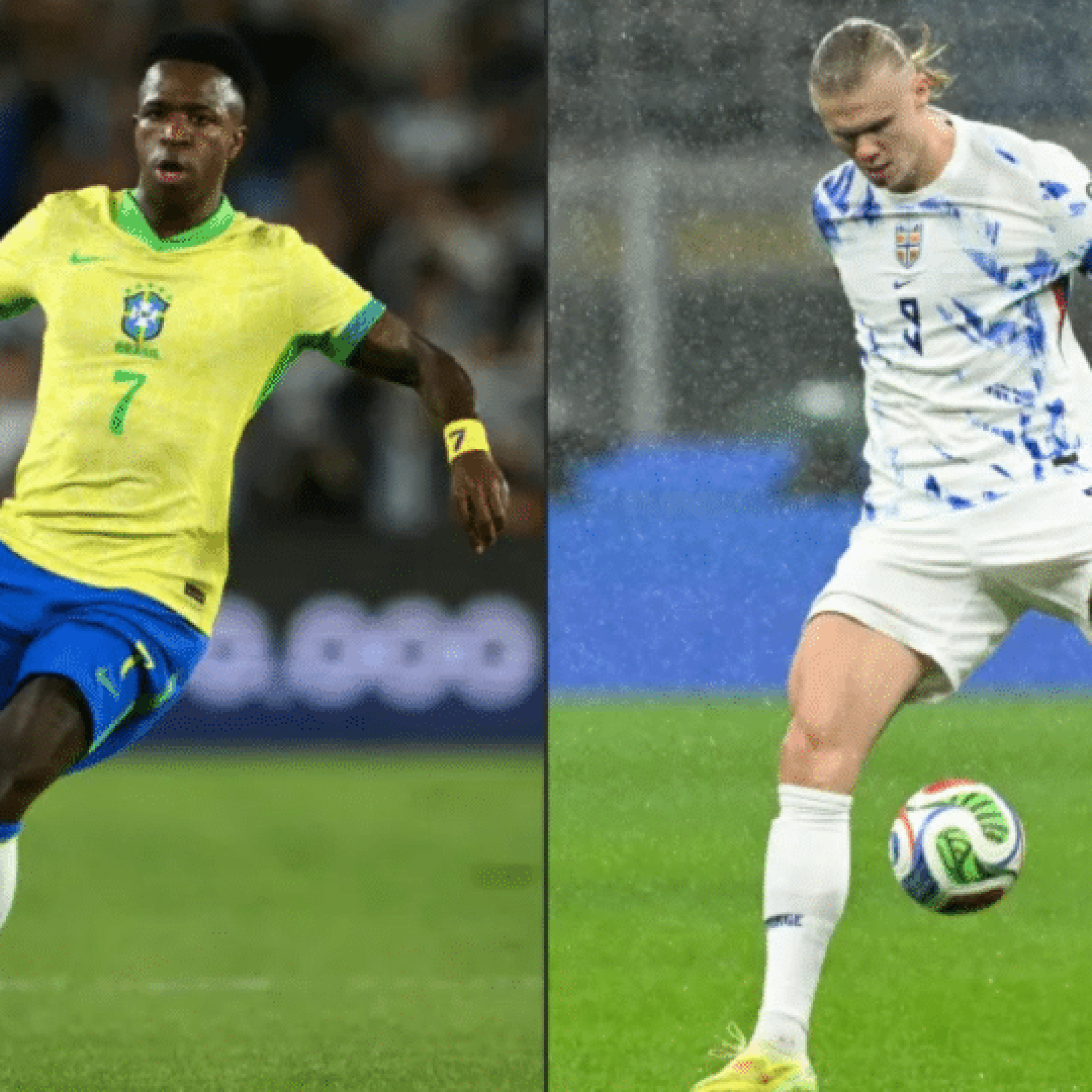 Erling Haaland late double sends Brazil home