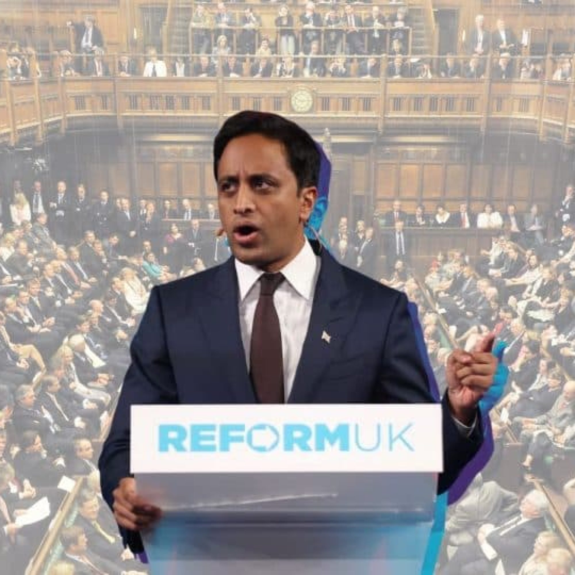 Zia Yusuf called out over claim Reform MPs receive no security