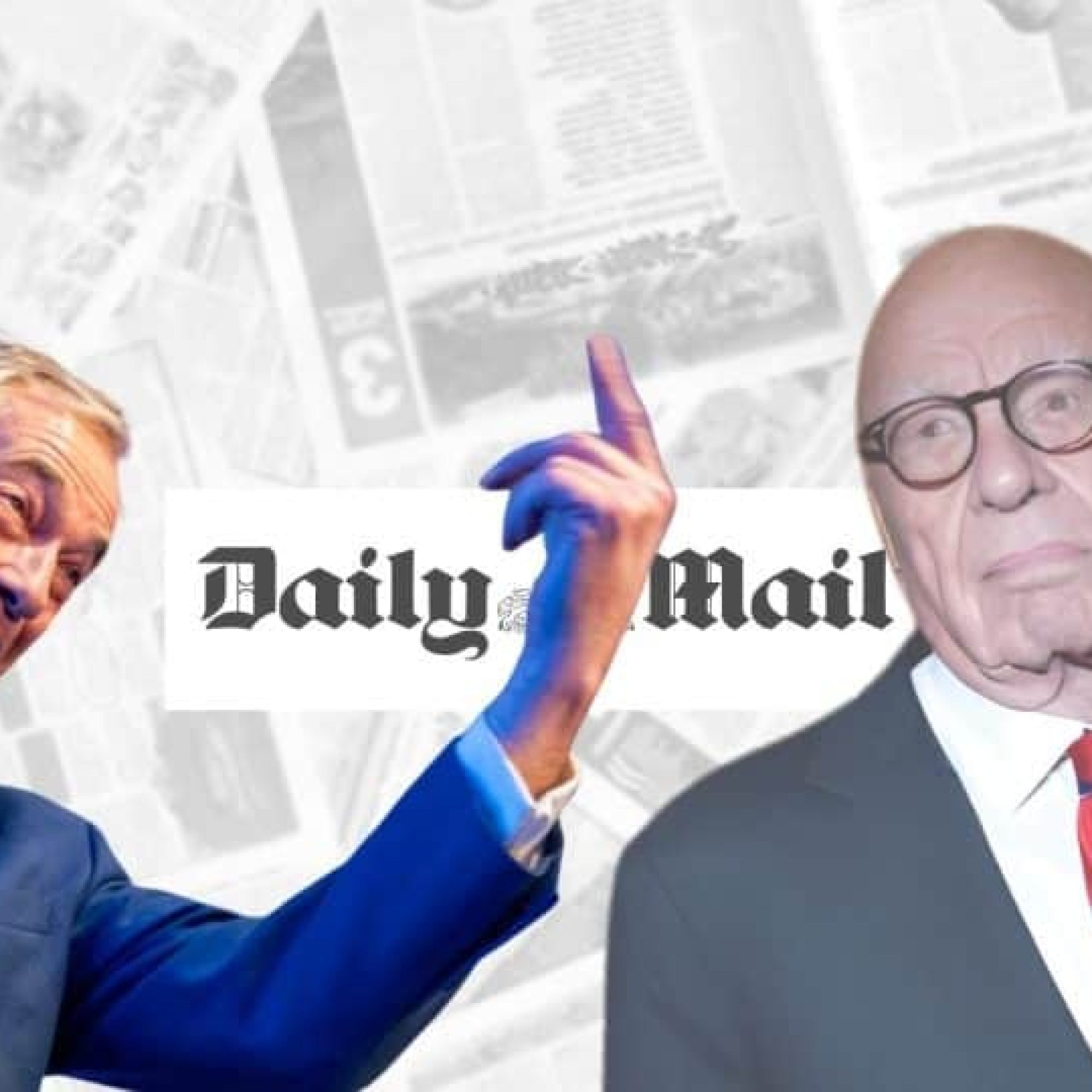 The Murdoch rags & the Mail are at war with Reform UK