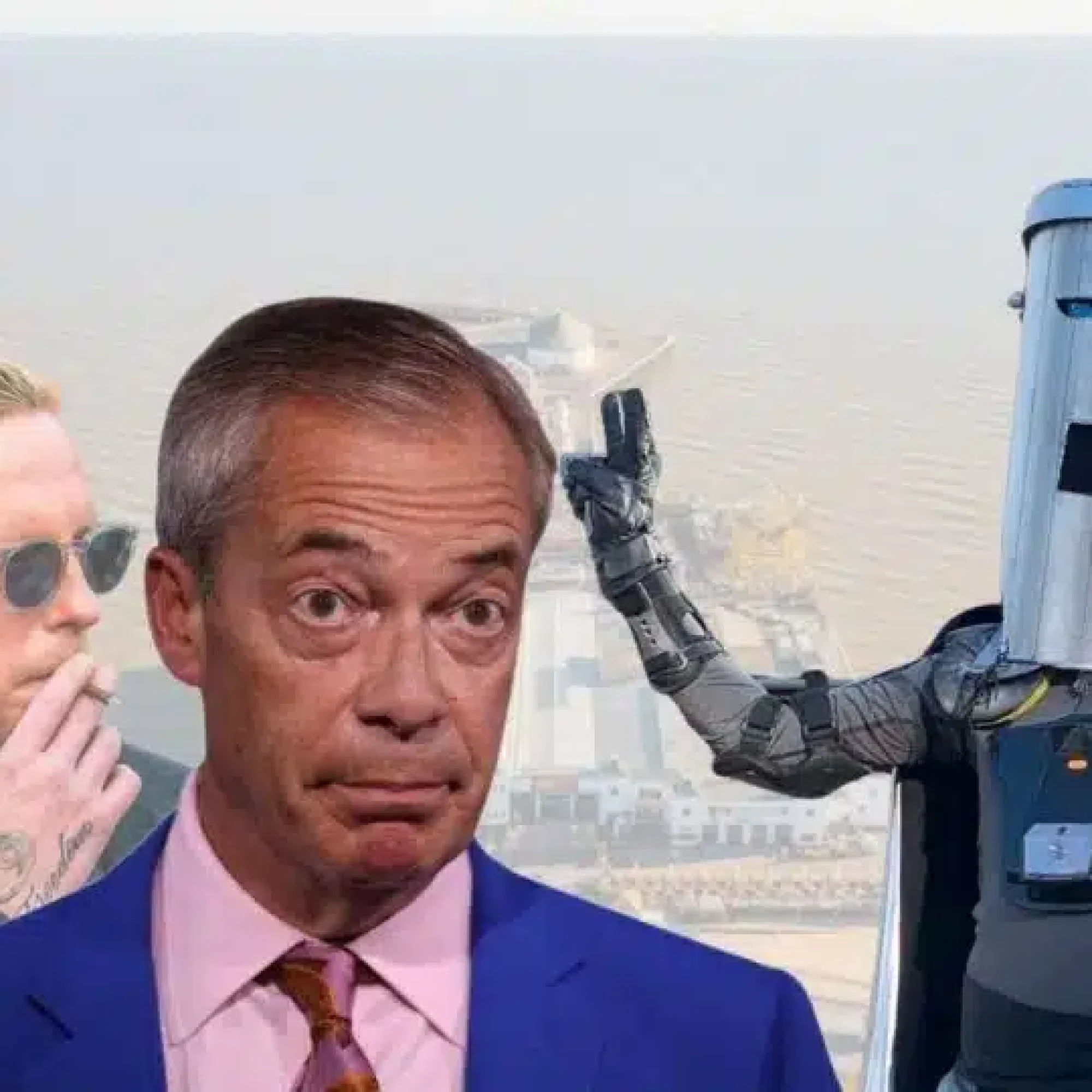 Farage to face Count Binface & Laurence ‘wasteman’ Fox in Clacton
