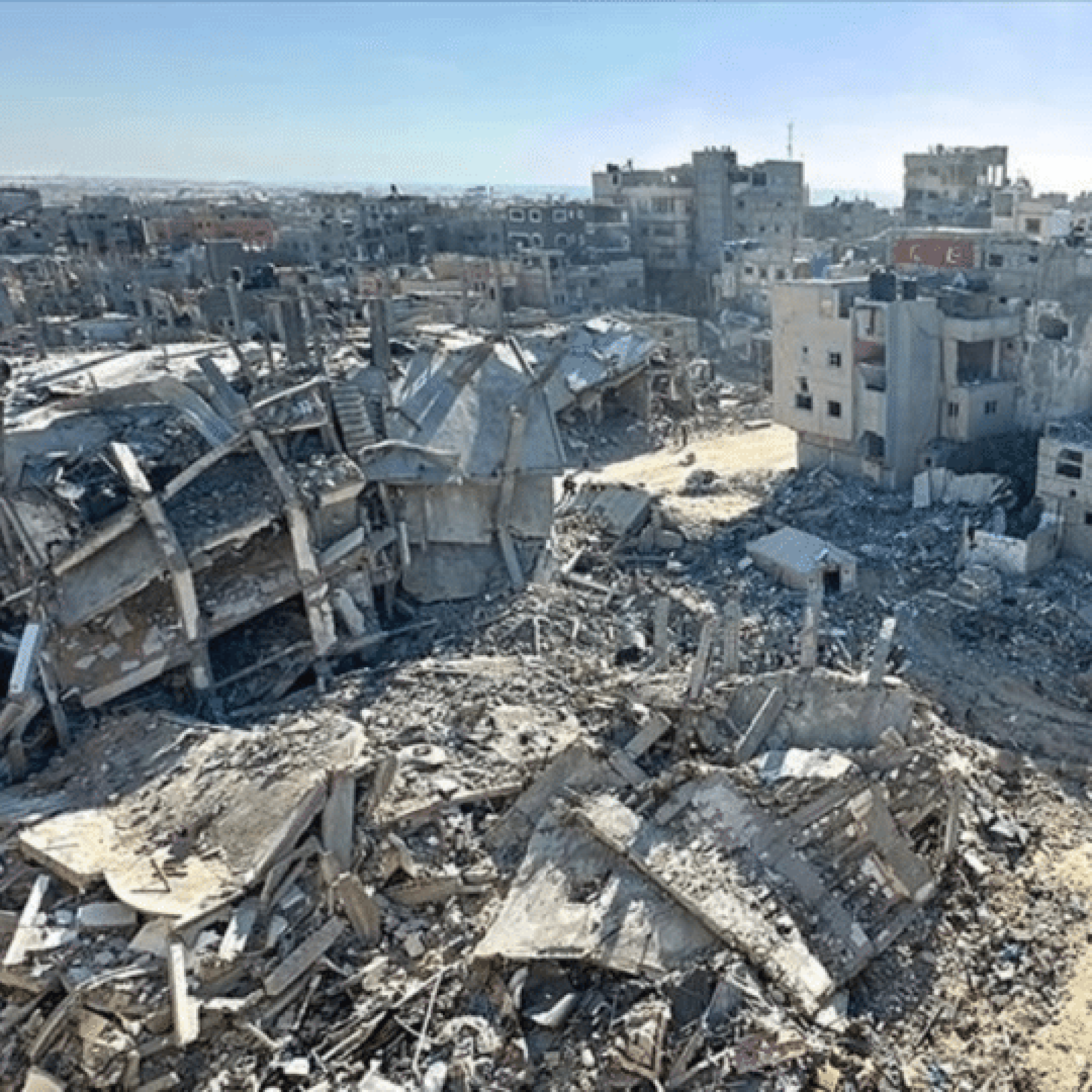 IOF bombs funeral in Gaza