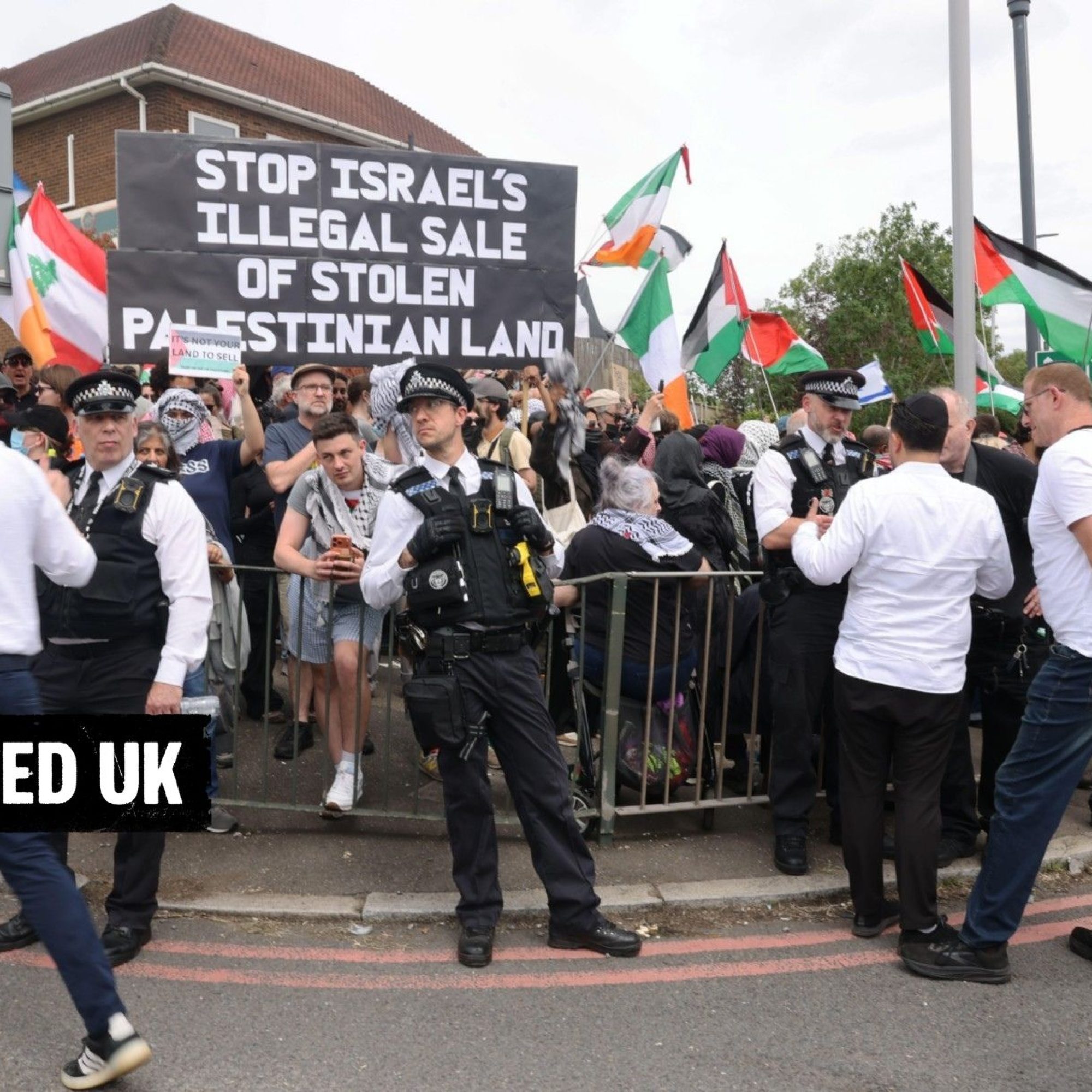Israeli property event referred to authorities over illegal settlement ads