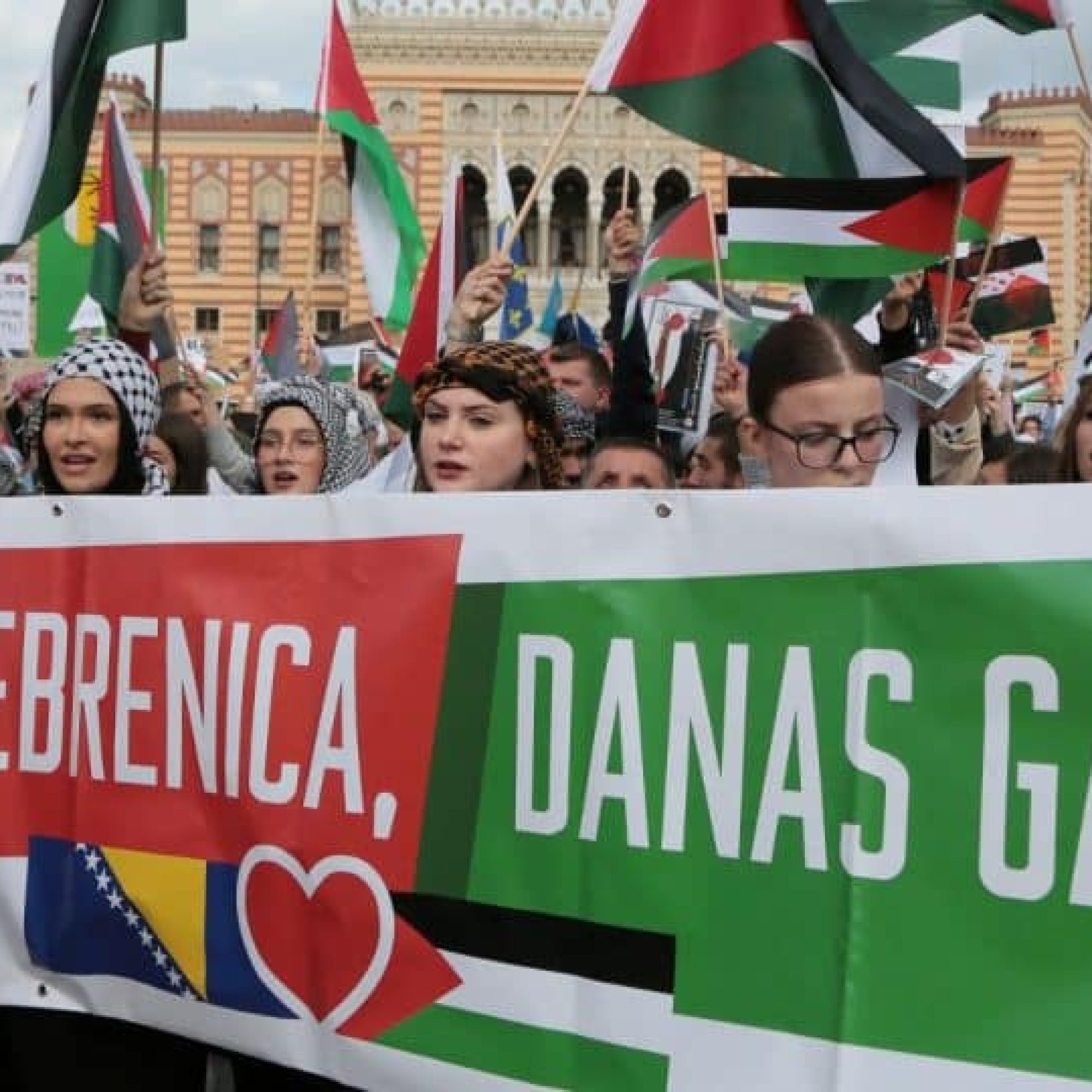 Why was Bosnian support for Palestine so passionate during the World Cup?
