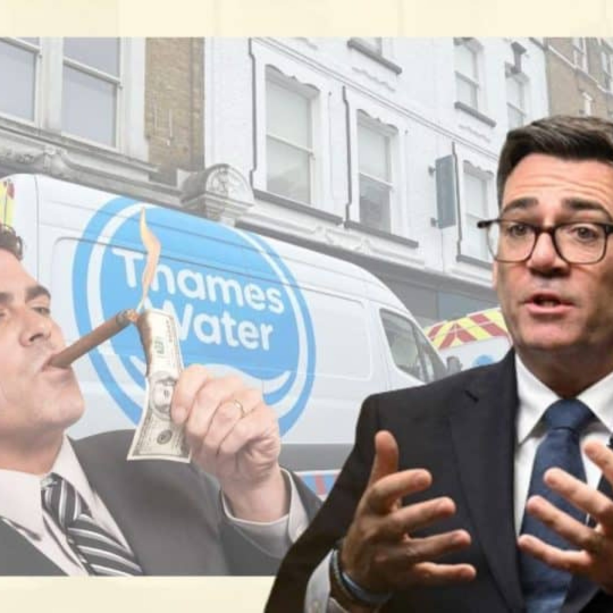 Burnham bottes it on nationalising Thames Water