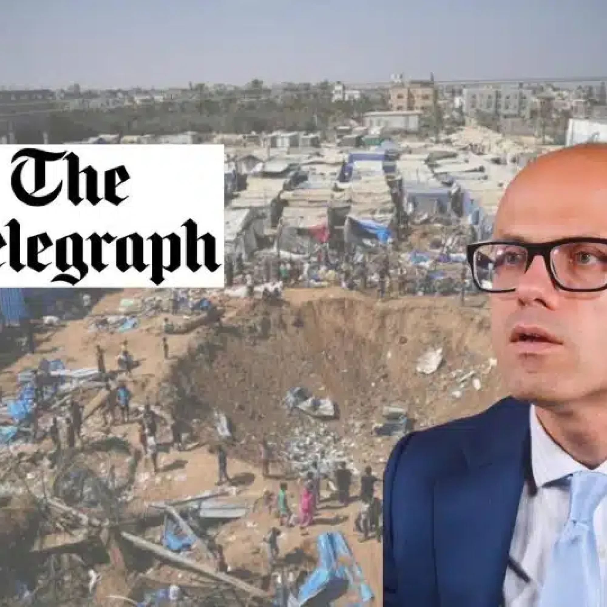 Sunday Telegraph editor publicly denies Israel’s genocide