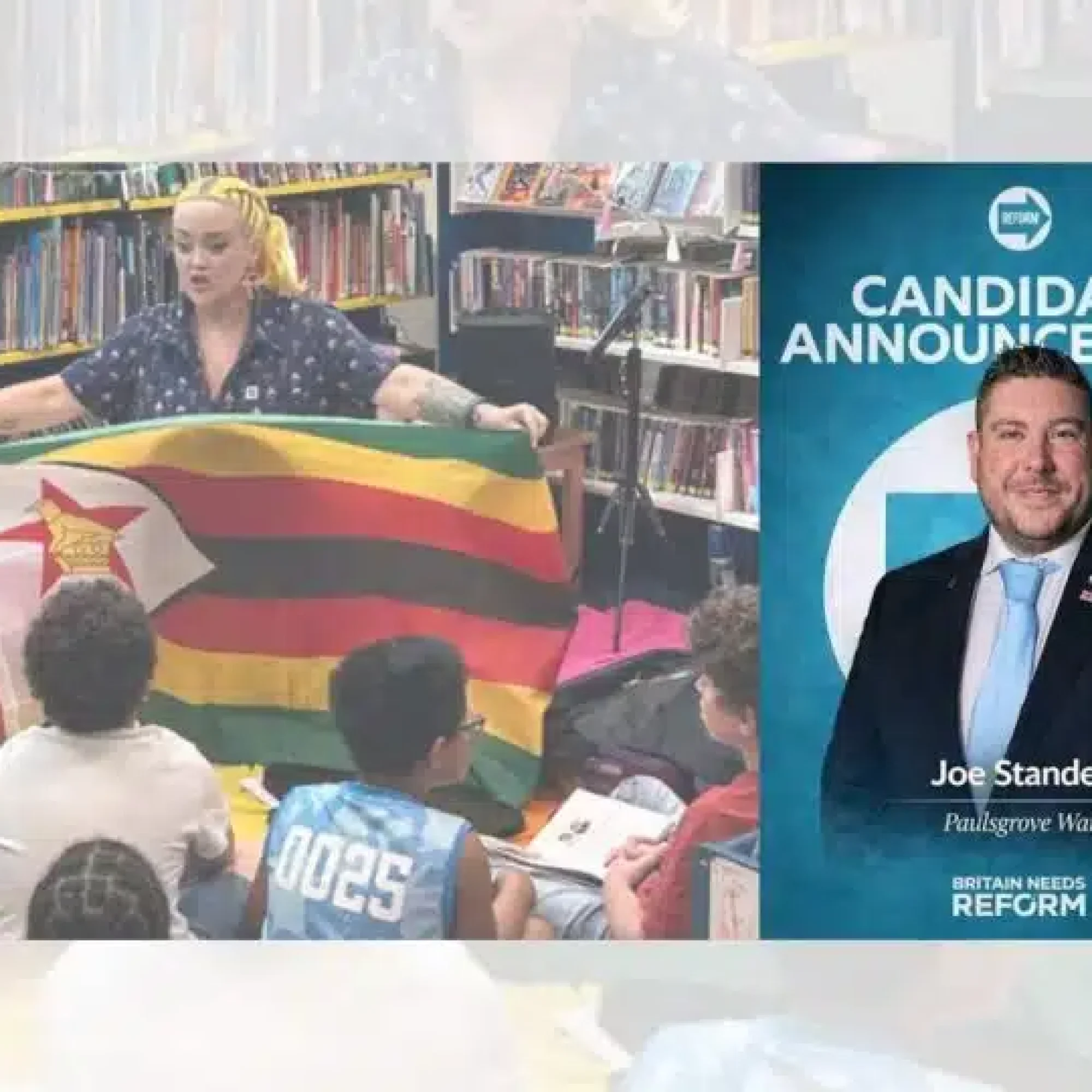 Reform councillor blasts educator for using Zimbabwe flag as prop
