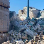 Israeli airstrike destroys Gaza warehouse, burying food aid for malnourished children and pregnant women under rubble