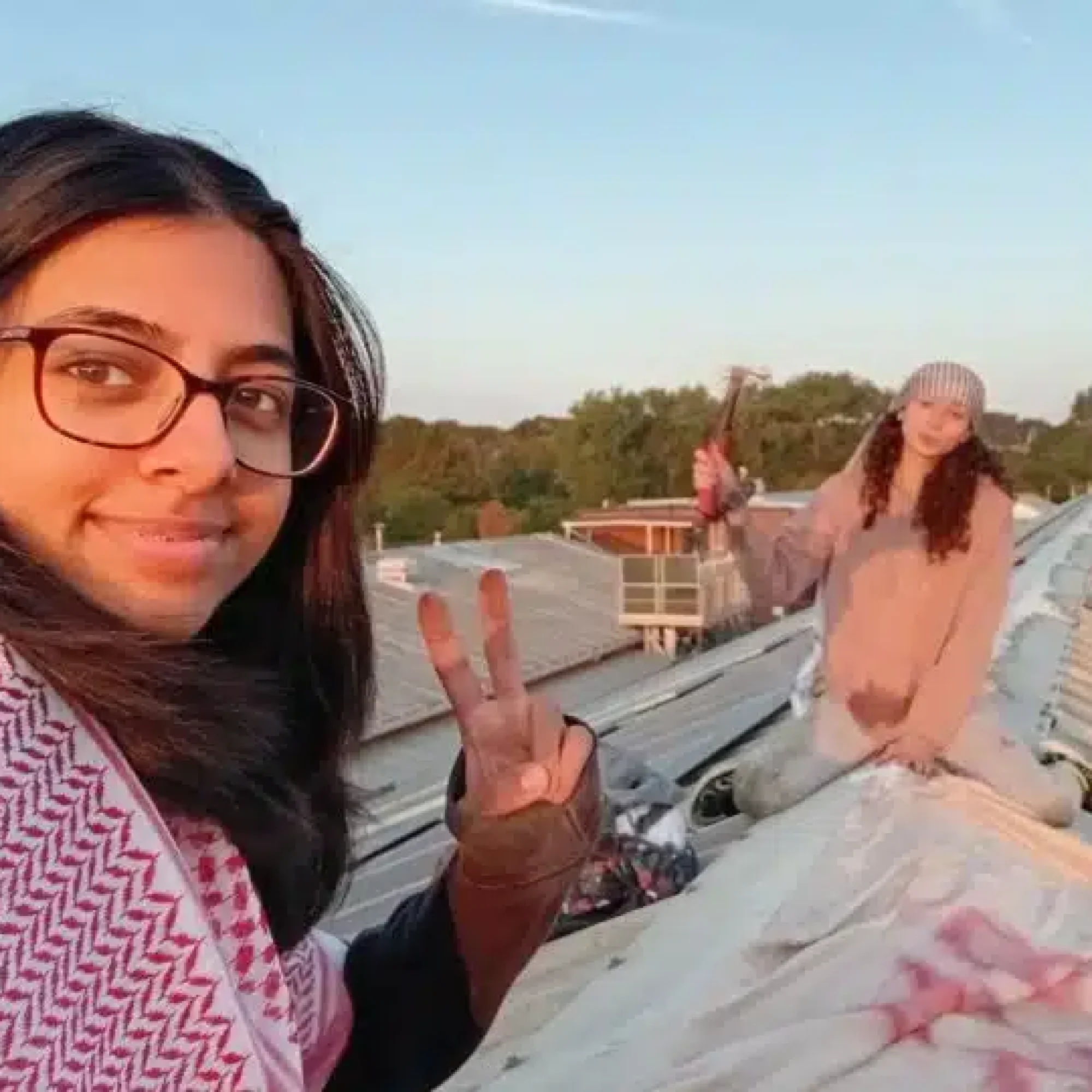 People Against Genocide occupies Martin-Baker factory roof