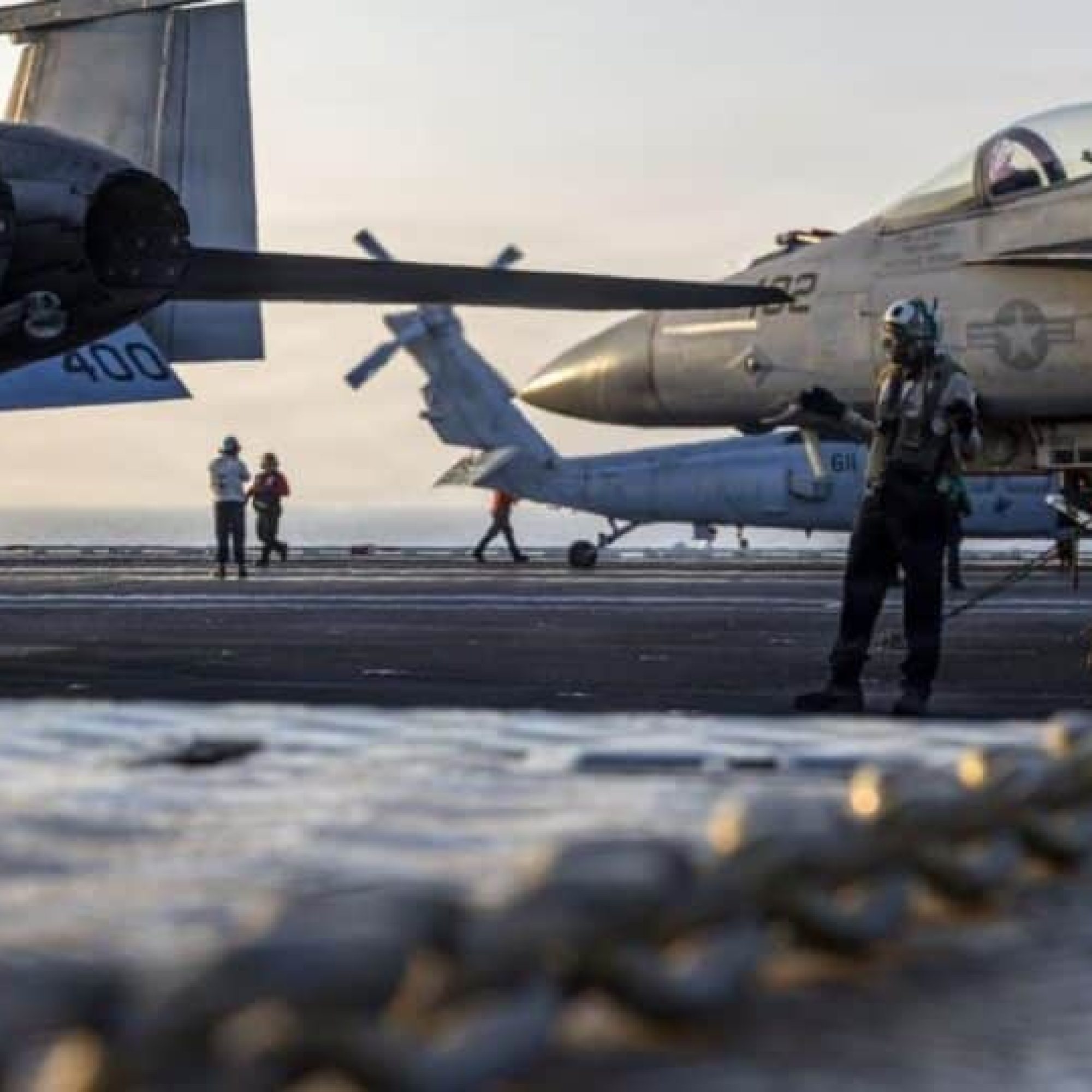 Desperate troops try jumping from USS Abraham Lincoln to escape Iran war hell